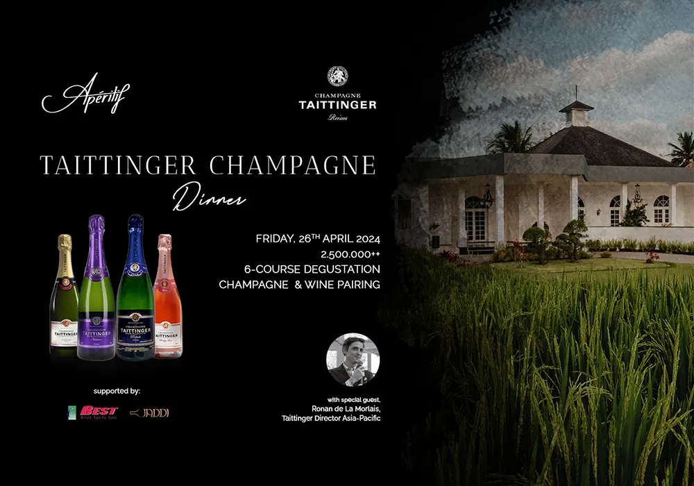 Aperitif x Taittinger Champagne Dinner