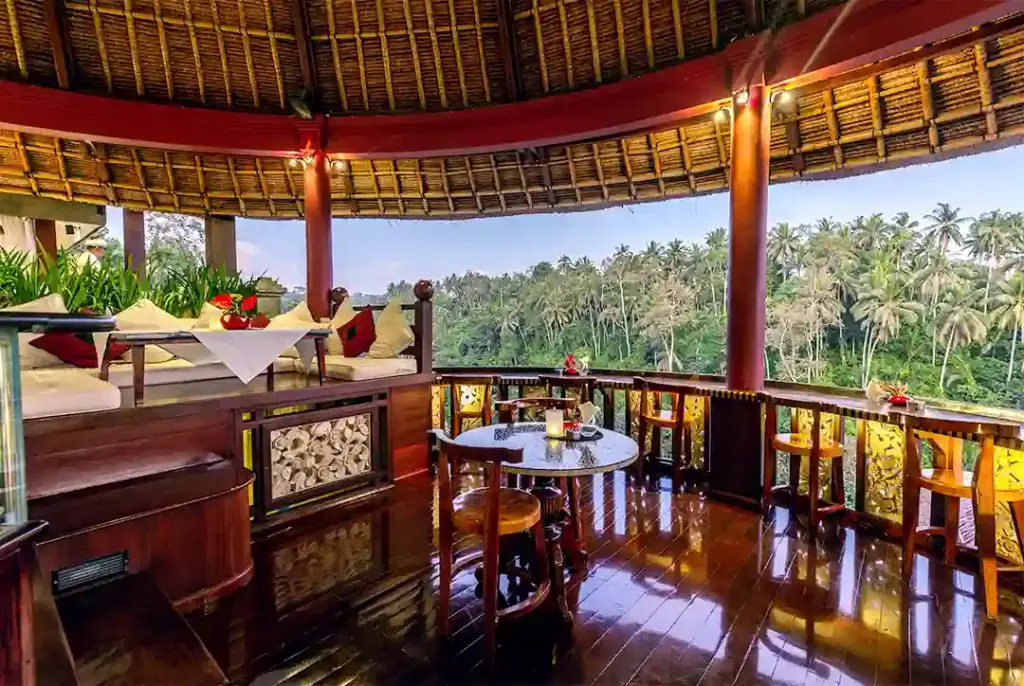 Cascades restaurant in Ubud