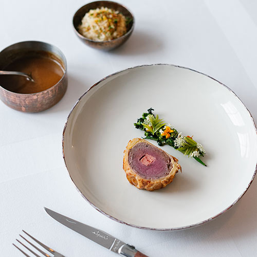 Apéritif Restaurant Food - Venison Wellington