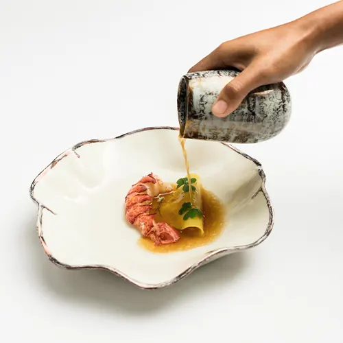 Canadian Lobster fine dining dish