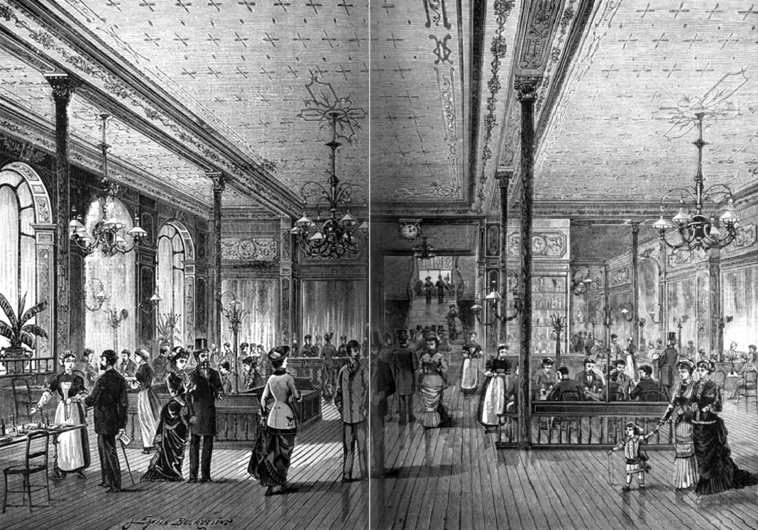 An An Early French Restaurant Chain [Rue Poissonniere, 1882]