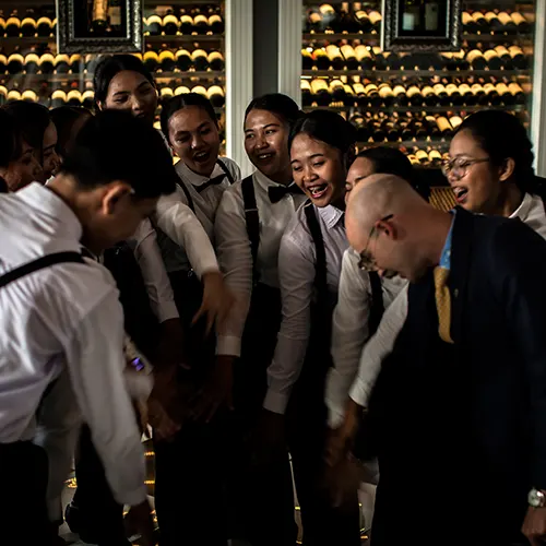 Apéritif Restaurant Teamwork