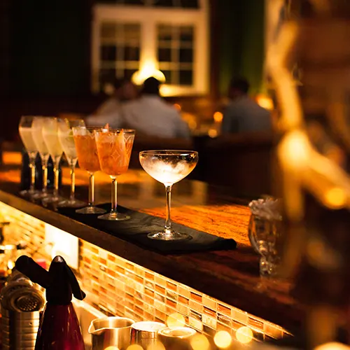 Pinstripe Bar Cocktails