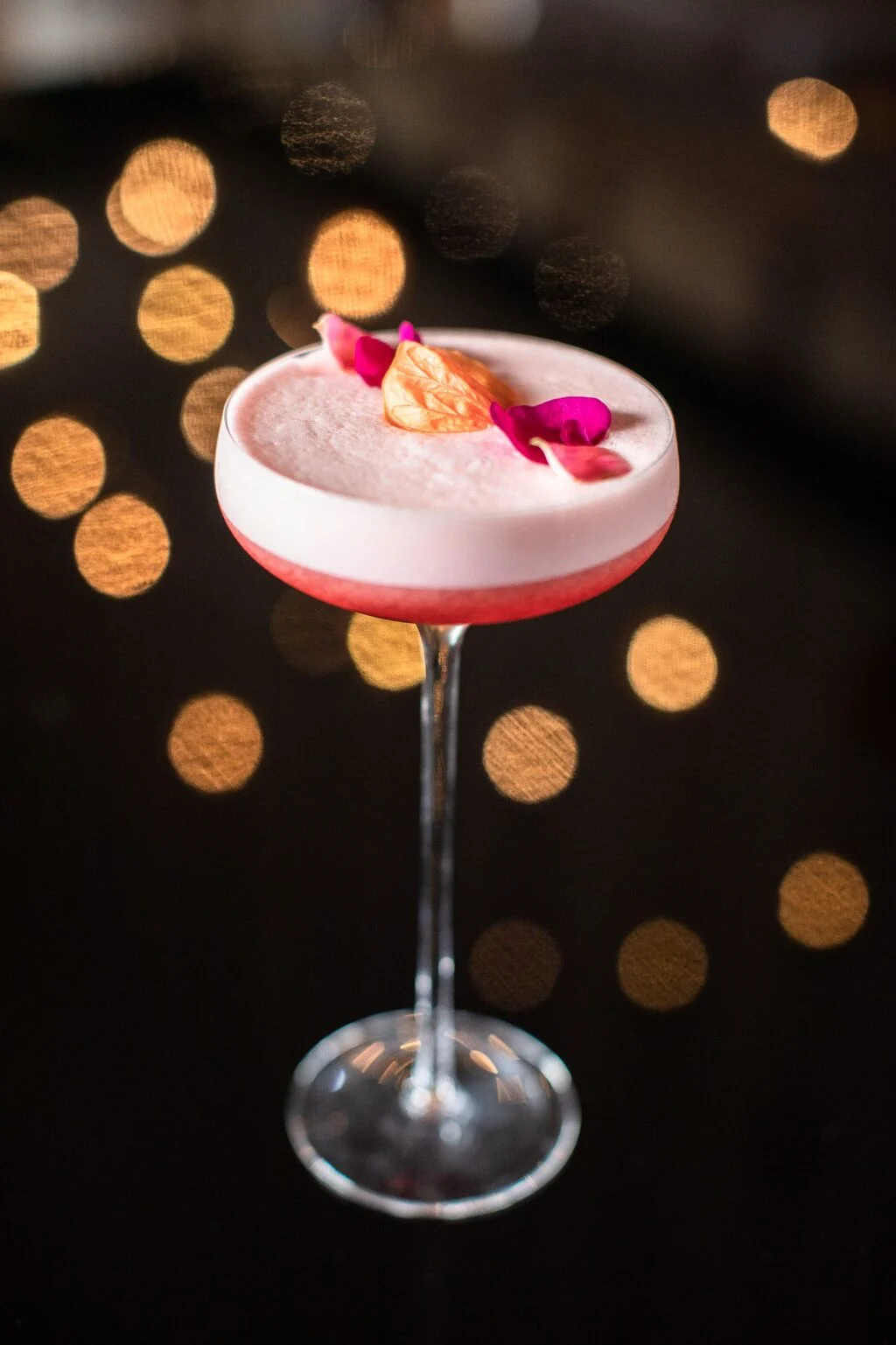 A fancy cocktail