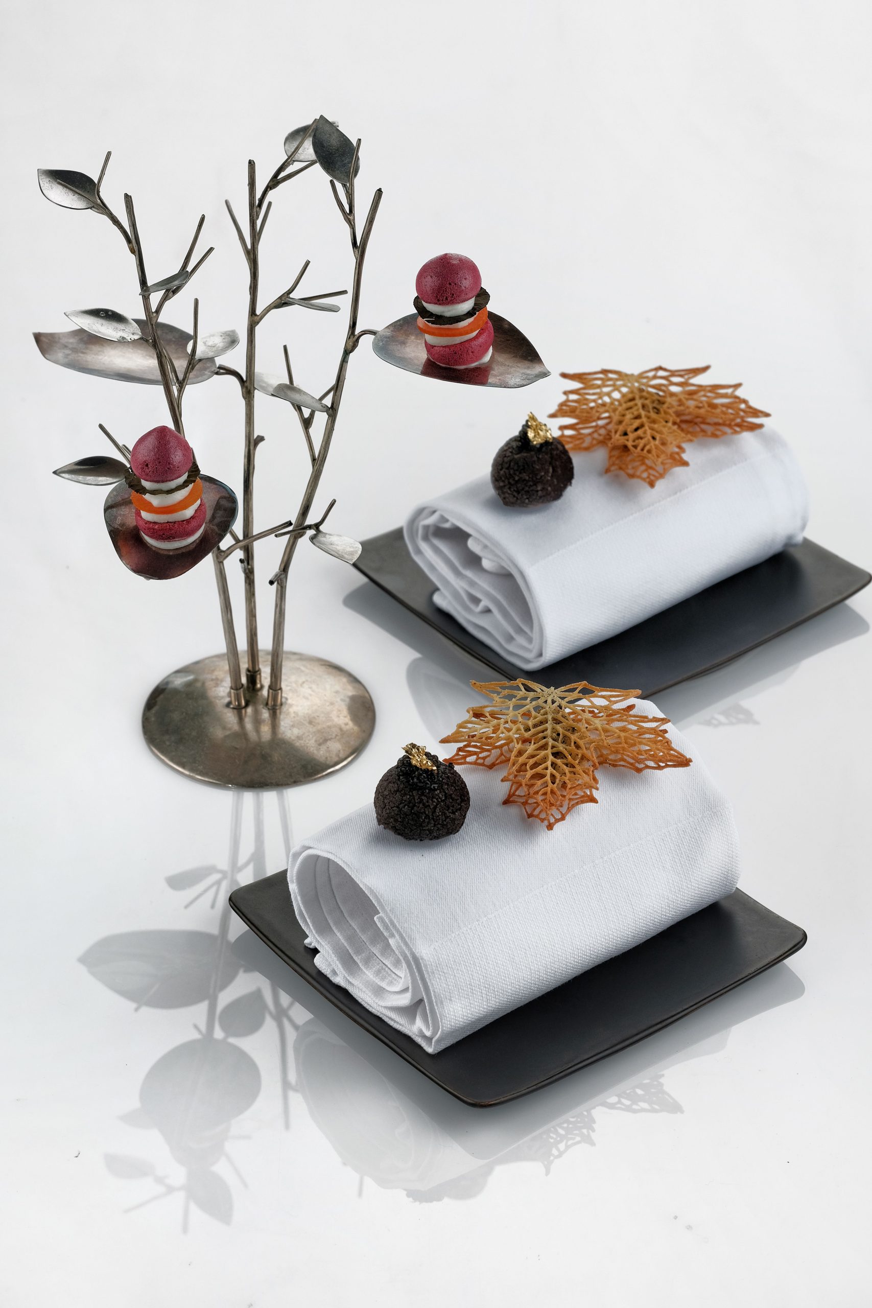 The desserts from the chefs table at Apéritif Restaurant in Bali