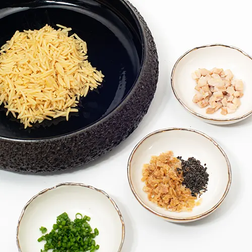 Apéritif Restaurant - White Rice Serving