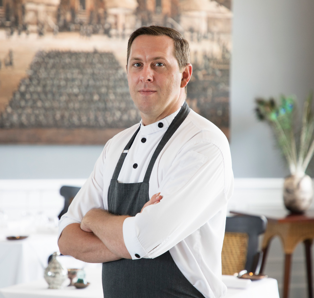 Executive chef Nic Vanderbeeken from Apéritif Fine Dining Restaurant in Ubud