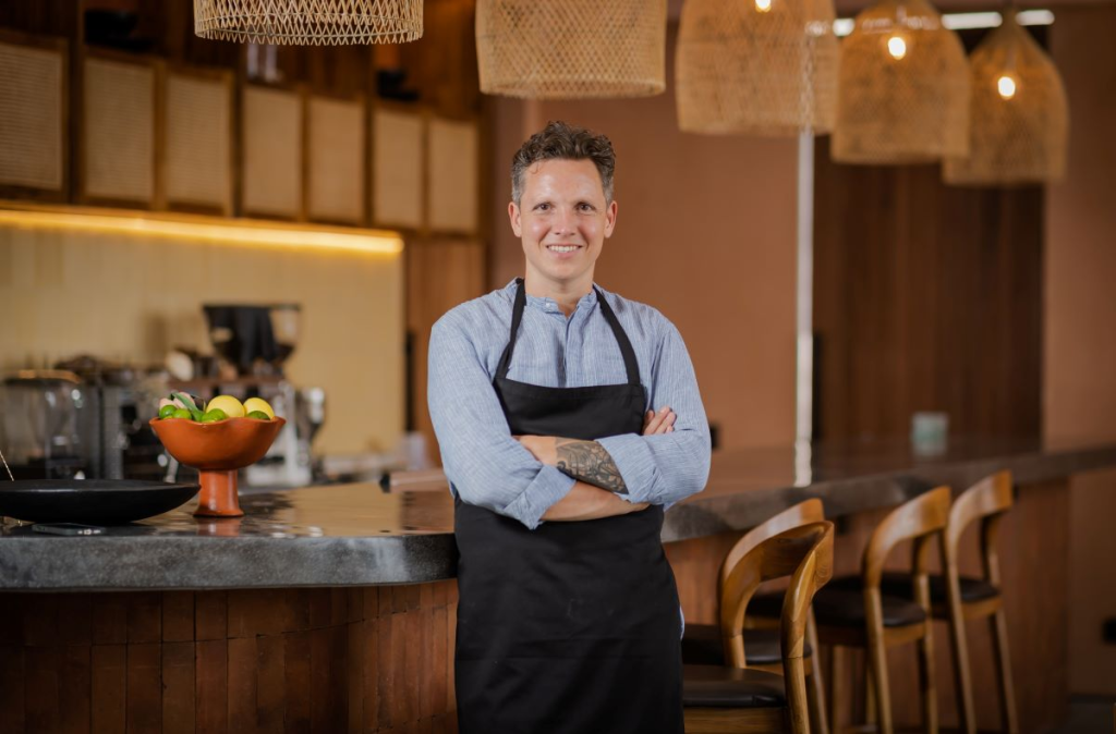 Chef Syrco Bakker of Syrco BASÈ in Ubud, Bali.