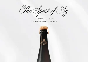 Henri Giraud Champagne Dinner