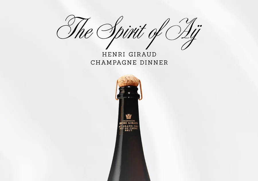 Apéritif Henri Giraud Champagne Dinner