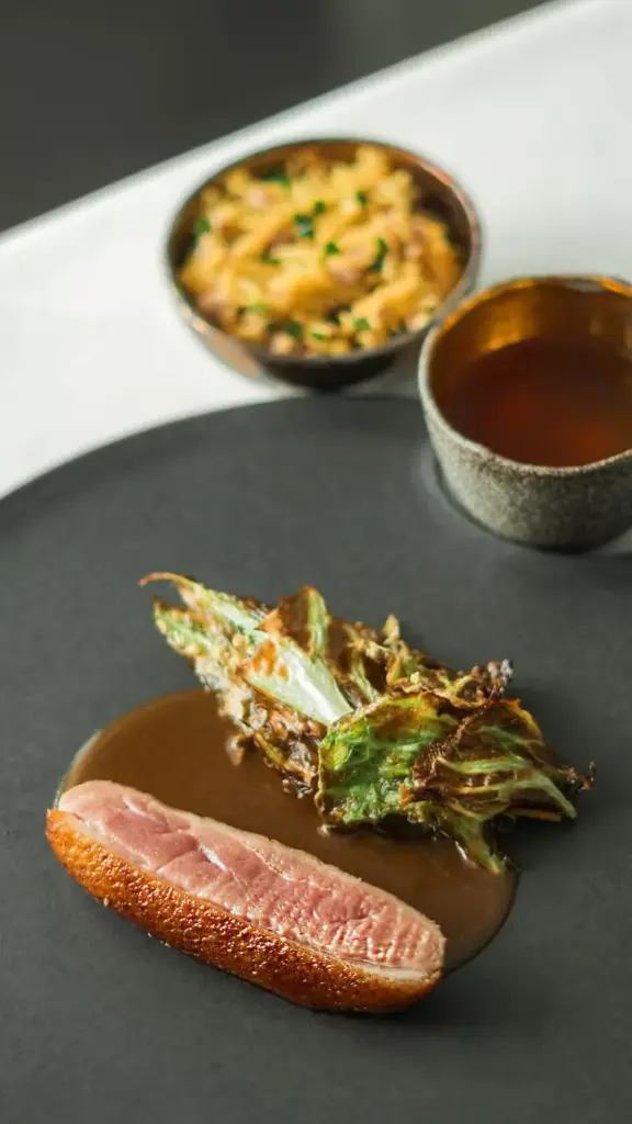Aperitif Restaurant - Aged Duck Guided by The Moon Cycle Menu